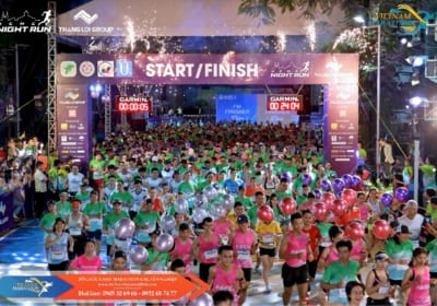 Tổ chức giải chạy marathon tại HCM | Ho Chi Minh City Night Run Thang Loi Group