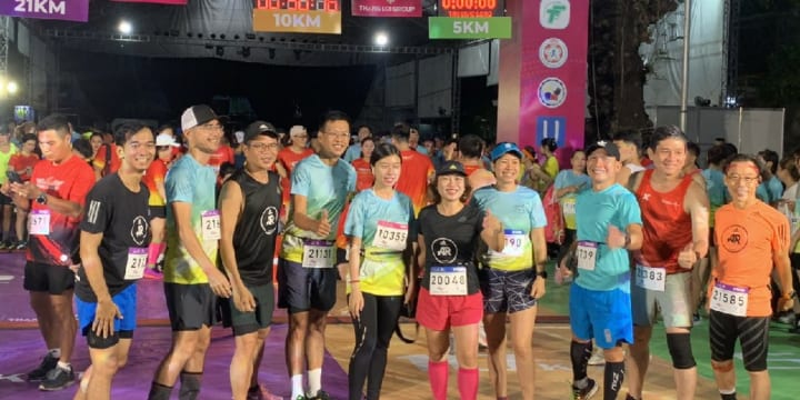 Tổ chức giải chạy Marathon chuyên nghiệp tại HCM | HO CHI MINH CITY NIGHT RUN THANG LOI GROUP 2023