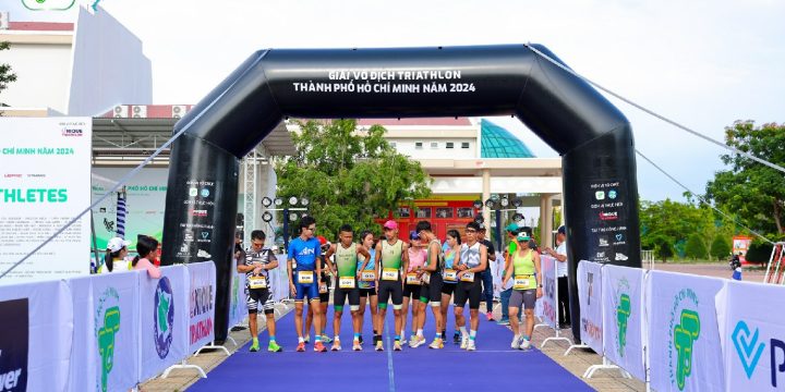Tổ Chức Giải Đấu Ba Môn Phối Hợp Tại Cần Giờ | Triathlon TP HCM 2024