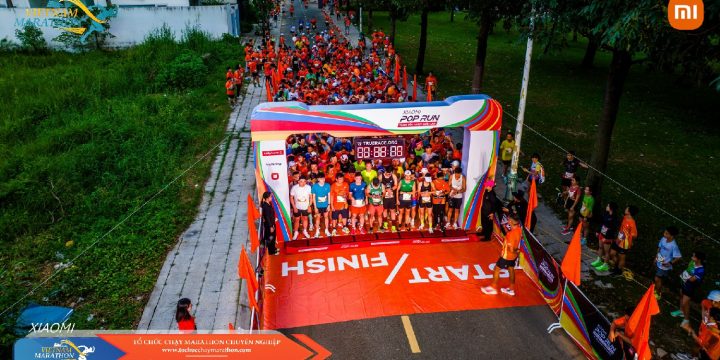Cho Thuê Thiết Bị Sự Kiện Giải Chạy | Giải Chạy Xiaomi Pop Run 2