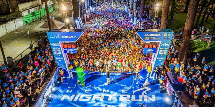 Tổ Chức Giải Chạy Marathon TPHCM | HCM City Night Run Eximbank 2024