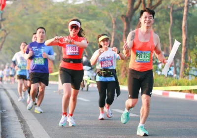 Hướng Dẫn Setup Cổng Hơi, Sân Khấu Và Booth Cho Giải Marathon